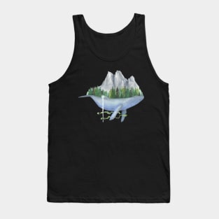 Old Growth Whale Vancouver Island Tank Top